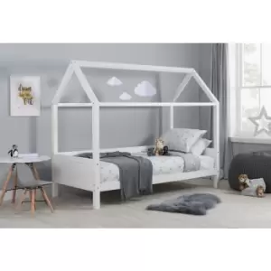 Home Single Bed - White