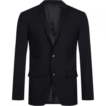 Calvin Klein Wool Suit Blazer - Midnight Navy