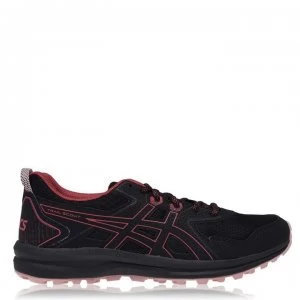 Asics Trail Scout Ladies Trail Running Shoes - Black/Rose