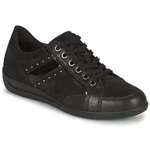 Geox MYRIA womens Shoes Trainers in Black,2.5