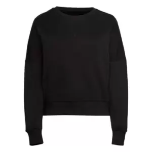 adidas ALL SZN Fleece Sweatshirt (Plus Size) Womens - Black