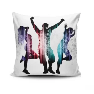 NKLF-343 Multicolor Cushion Cover