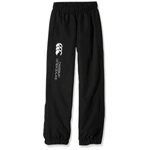 Canterbury Of New Zealand Boys' Cuffed Hem Stay Stadium Pants, Black, 12