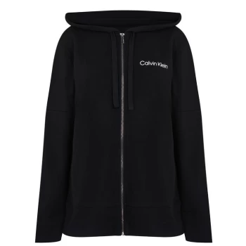 Calvin Klein Modern Structure Zip Hoodie - Black UB1