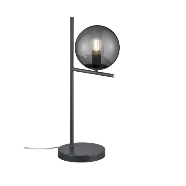 Pure Modern Globe Table Lamp Anthracite