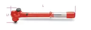 Beta Tools 606 MQ/50 VDE 1000V Insulated 1/2" D Reversible Torque Wrench 5-50Nm