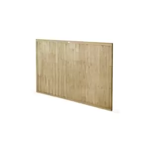 6ft x 4ft (1.83m x 1.22m) Pressure Treated Closeboard Fence Panel - Pack of 5