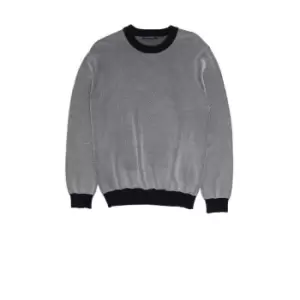 French Connection Two Tone Crew Neck Jumper - Multi