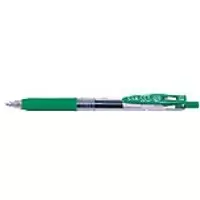 Zebra Gel Pen 0.3mm Green Pack of 12