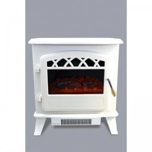 Fine Elements Zodiac Electric Stove Fire - White