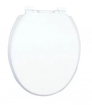 Wickes Thermoplastic Soft Close Toilet Seat - White