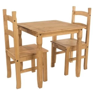 Halea Square Dining Table & 2 Chairs