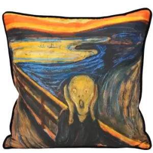 Riva Home Scream Cushion Cover (45x45cm) (Multi) - Multi