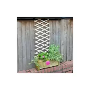 Wooden Expandable Garden Trellis - 6ft x 1ft