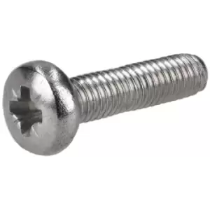 R-TECH 337090 Pozi Pan Head A2 Stainless Steel Screws M3 12mm - Pa...