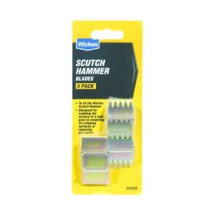 Wickes Blades for Scutch Hammer - Pack of 5