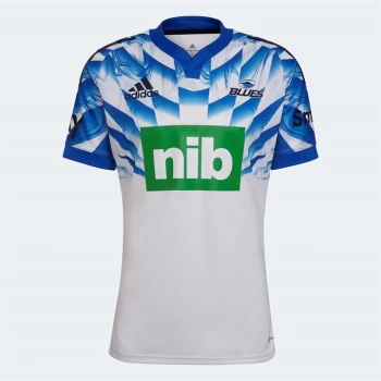 adidas Blues Rugby Away Shirt 2022 - White/Blue