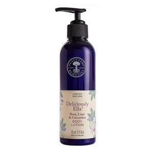 Neals Yard Remedies Deliciously Ella Rose Lime and Cucumber Body Lotion 185ml