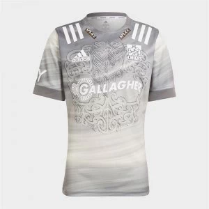 adidas Chiefs Alternate Rugby Shirt 2021 - Grey / White