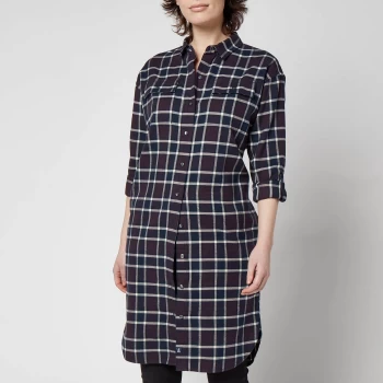 Barbour Womens Millcross Dress - Java Check - UK 12