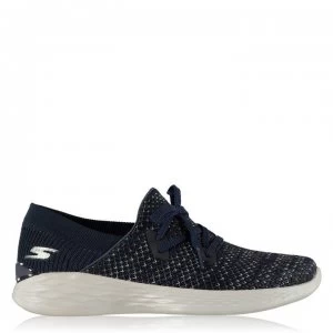 Skechers YOU Prom Trainers Ladies - Navy/Grey