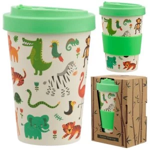 Zooniverse Reusable Screw Top Bamboo Composite Travel Mug