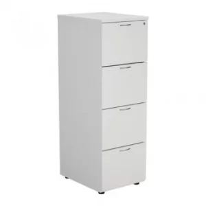 First White 4 Drawer Filing Cabinet KF79920