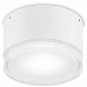 White urano ceiling light 1 bulb