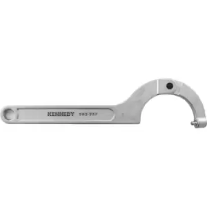 Adjustable c Spanner, Chrome Vanadium Steel, 370MM Length, 80-120MM Jaw - Kennedy