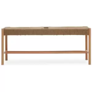 Interiors by PH Bandar Hemp Rope Bench Natural