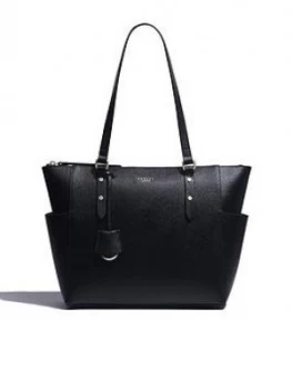 Radley Silk Street Large Ziptop Tote Bag - Black