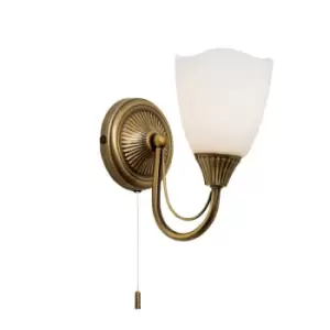 Gallery Interiors Haughton 1 Wall Light