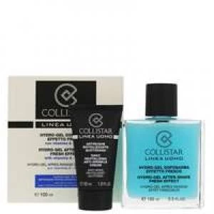 Collistar Uomo Hydro Gel Aftershave Fresh Effect 100ml and Daily Revitalizing Anti Wrinkle Cream 30ml