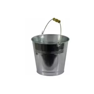 Large 15L Galvanised Steel Bucket