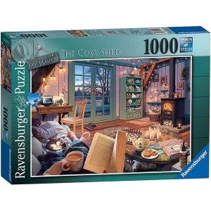 My Haven No. 6 The Cosy Shed Jigsaw Puzzle - 1000 Pieces