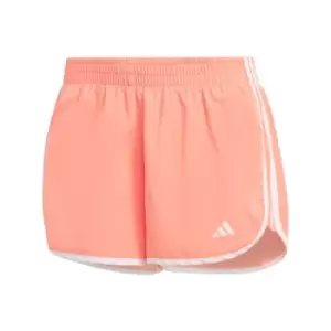 adidas Marathon 20 Running Shorts Womens - Coral Fusion / Coral Fusion