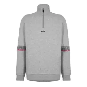 Boss quarter Zip Sweatshirt - Grey