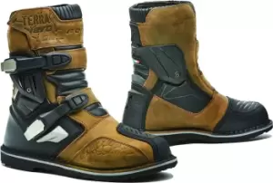 Forma Terra Evo Low Dry Wsserdicht Motorcycle Boots, brown, Size 45, brown, Size 45