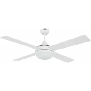 Faro Icaria 2 Light Large Ceiling Fan White with Light, E27