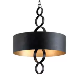 Rivington 6 Light Pendant Charred Copper