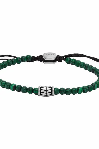 Fossil Jewellery Gents Fossil Jewellery Beaded Bracelet JF04415040