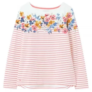 Joules Womens Harbour Print Long Sleeve Jersey Top 12