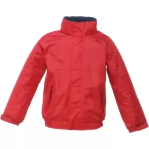 Regatta Boys & Girls Dover Waterproof Fleece Lined Bomber Jacket 5-6 Years - Chest 23.5' (60cm), Height 117cm