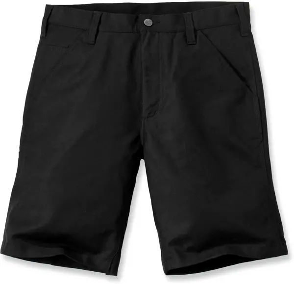 Carhartt Rugged Stretch Canvas Shorts, black, Size 30