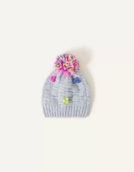 Pom-Pom Beanie Hat