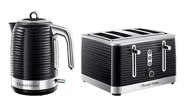 Russell Hobbs VL0KB 1.7L Kettle & 4 Slice Toaster Bundle