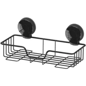 Suctionloc Rectangular Basket Black - Black