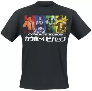 Cowboy Bebop Squares T-Shirt black