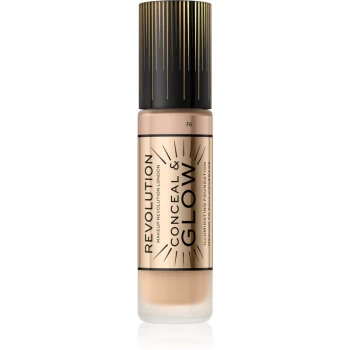 Revolution Conceal Glow Foundation F6