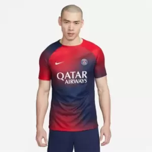 Nike Paris Saint Germain Pre Match Home Shirt 2023 2024 Adults - Blue